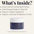 Peaceful Night Recovery Blend | Organic Lavender Tallow
